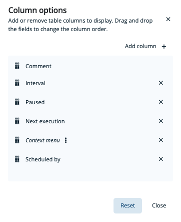 Resetting The Table Course Document Articles